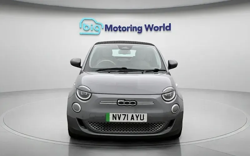 Used Fiat 500e La Prima 86 kW (118 HP) 2022 Grey Cabriolet
