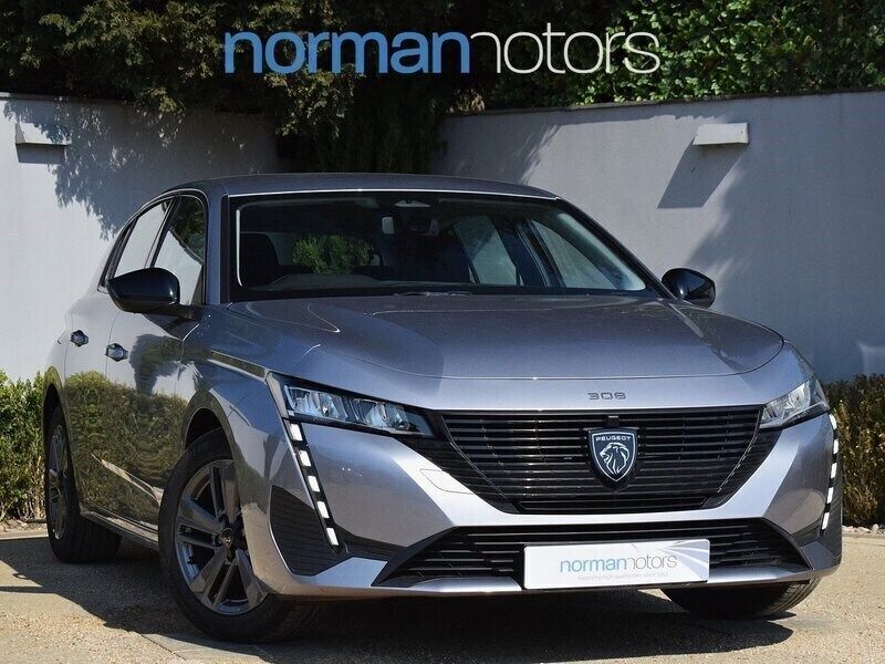 Grey Used 2022 Peugeot 308 Active Premium Hatchback | £15,295 (Fair price) - Image 1/3