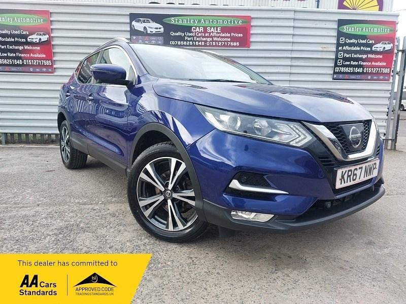 Used Nissan Qashqai N-Connecta 2018 Blue SUV