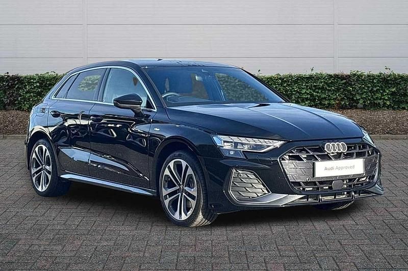 New Audi A3 e-tron S-Line 200 HP (147 kW) 2025 Mythos black, metallic Hatchback