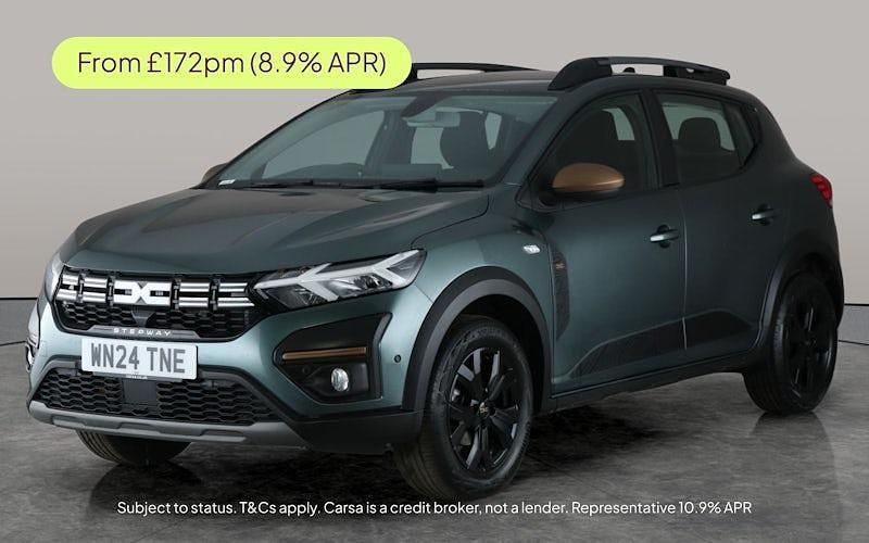 Green Used 2024 Dacia Sandero Extreme Hatchback | £12,419 (Fair price) - Image 1/3