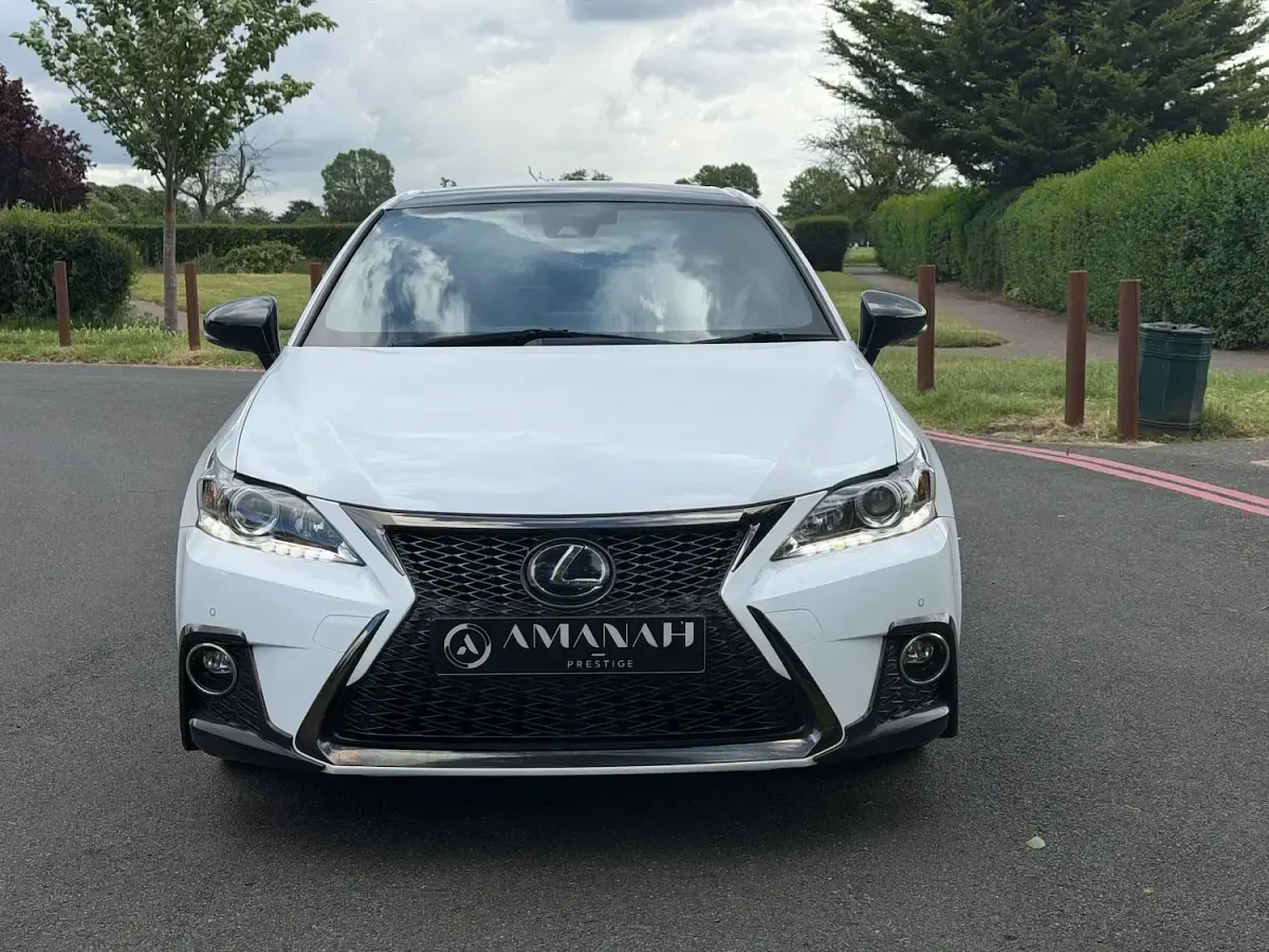 Used Lexus CT200h Sport Line 2019 White Hatchback