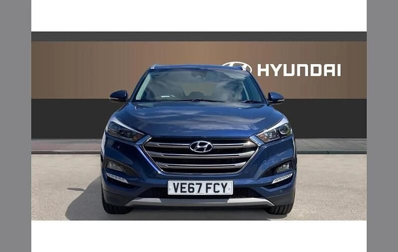 Used Hyundai Tucson Edition 177 HP (130 kW) 2017 Blue SUV