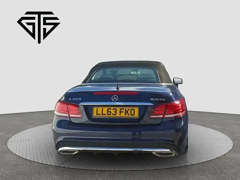 Used Mercedes E350 AMG 2013 Blue Cabriolet