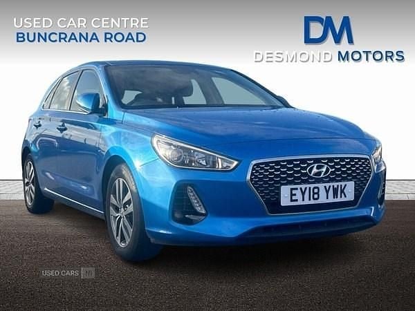 Blue Used 2018 Hyundai i30 SE Hatchback | £8,945 (Fair price) - Image 1/1