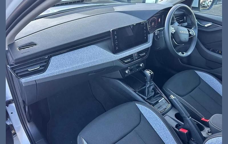 Used Skoda Scala SE 115 HP (84 kW) 2025 Moon white metallic Hatchback