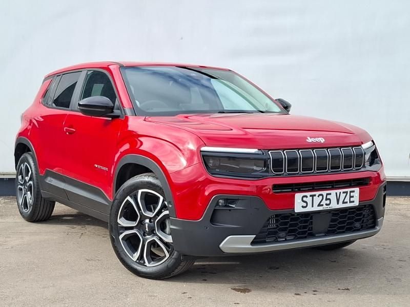 Begagnad Jeep Avenger Summit 100 HK (73 kW) 2025 Röd SUV