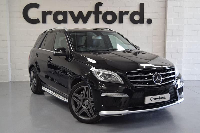 Black Used 2014 Mercedes ML63 AMG AMG SUV | £18,495 - Image 1/4
