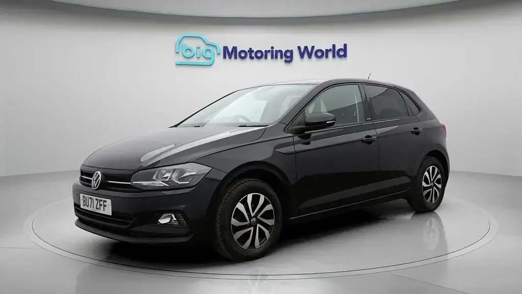 Used VW Polo Active 95 HP (69 kW) 2021 Black Hatchback