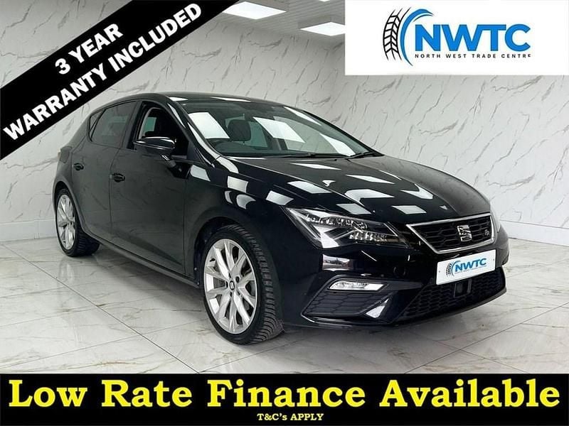 Black Used 2018 Seat Leon FR Hatchback | £8,395 (Fair price) - Image 1/4