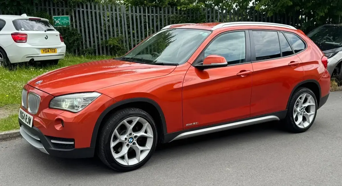 Used BMW X1 xLine 2014 Orange SUV
