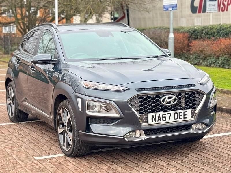 Used Hyundai Kona Premium 120 HP (88 kW) 2017 Grey SUV