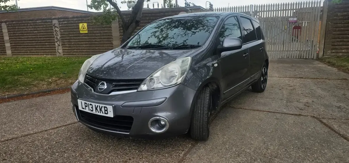 Second-hand Nissan Note N-TEC 110 CP (80 kW) 2013 Gri Hatchback