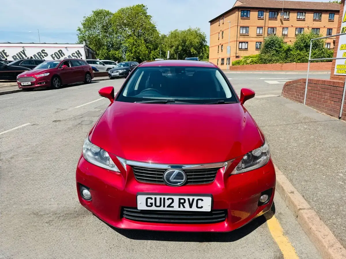 Used Lexus CT200h 2012 Red Hatchback