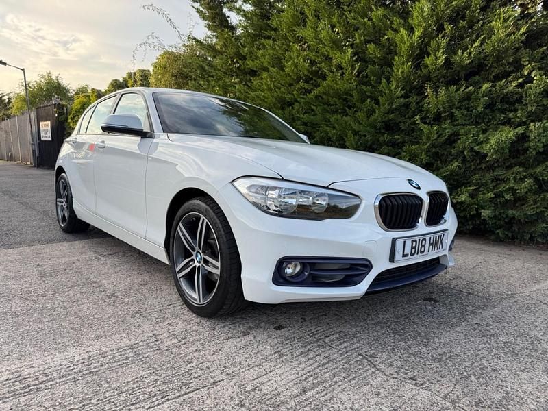 White Used 2018 BMW 118 Sport Line Hatchback | £12,995 (Good price) - Image 1/4