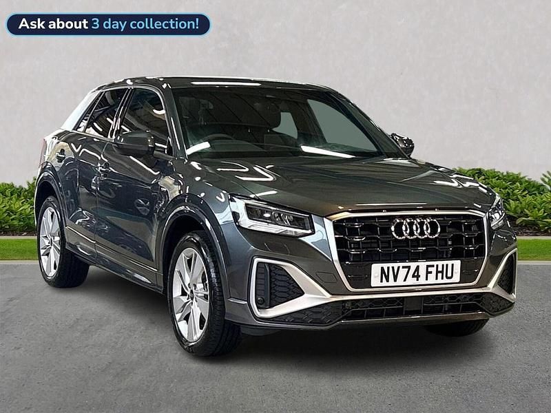 Grey Used 2024 Audi Q2 S-Line SUV | £26,368 (Fair price) - Image 1/4
