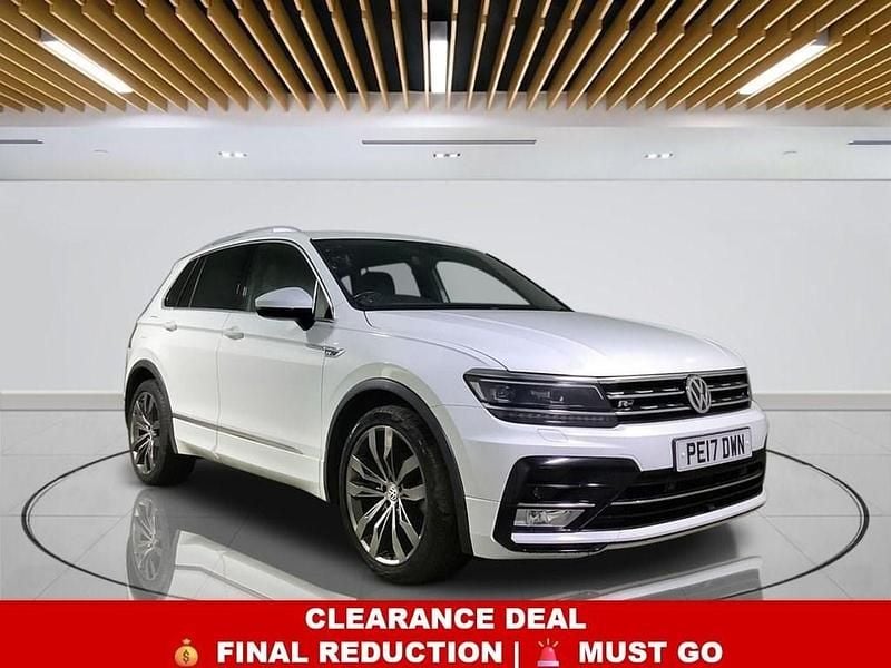 Used VW Tiguan R-line 150 HP (110 kW) 2017 White SUV