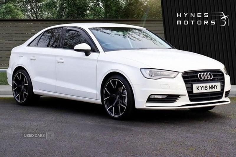 White Used 2016 Audi A3 Sport Sedan | £11,395 (Fair price) - Image 1/1
