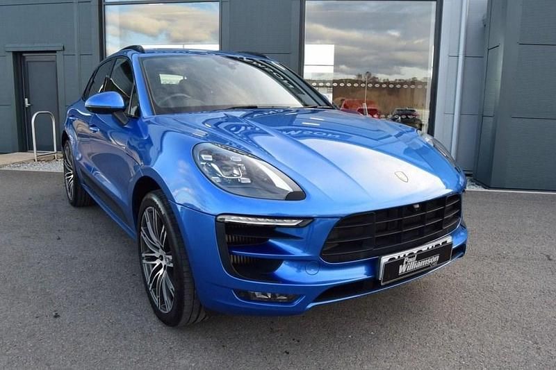 Used Porsche Macan S 2018 Blue SUV