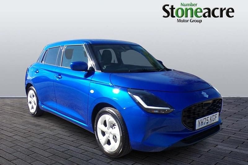 New Suzuki Swift 82 HP (60 kW) 2025 Blue Hatchback
