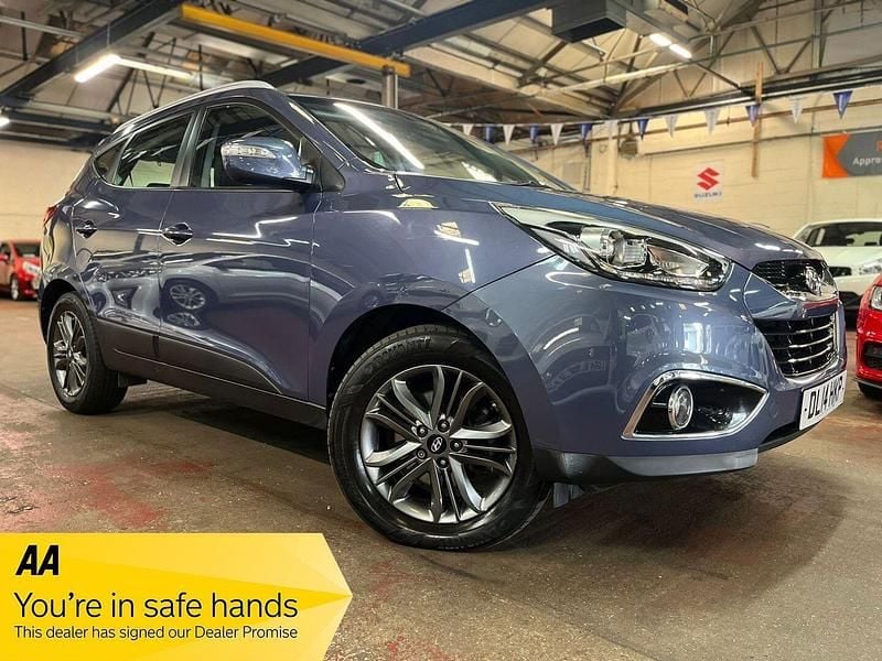 Blue Used 2014 Hyundai ix35 SE SUV | £5,989 (Fair price) - Image 1/4
