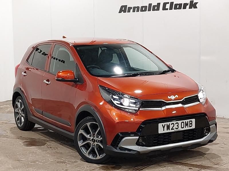 Orange Used 2023 Kia Picanto X-Line Hatchback | £16,298 (A bit pricey) - Image 1/4