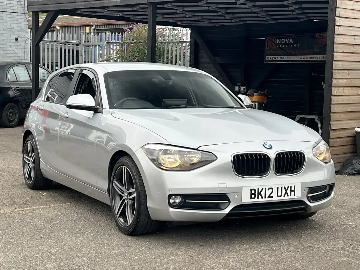 Used BMW 116 Sport Line 136 HP (100 kW) 2012 Silver Hatchback
