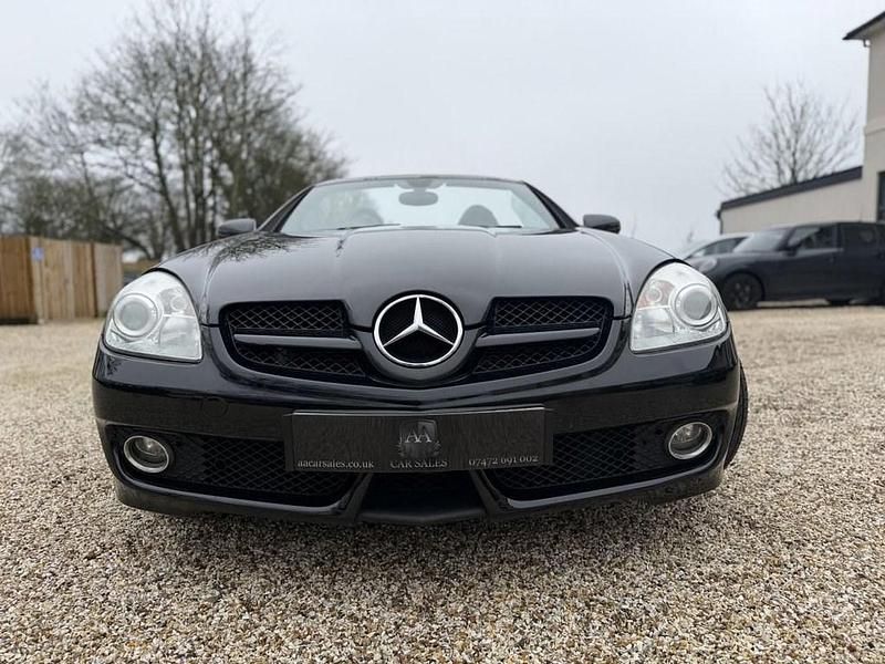 Used Mercedes SLK200 184 HP (135 kW) 2008 Black Cabriolet