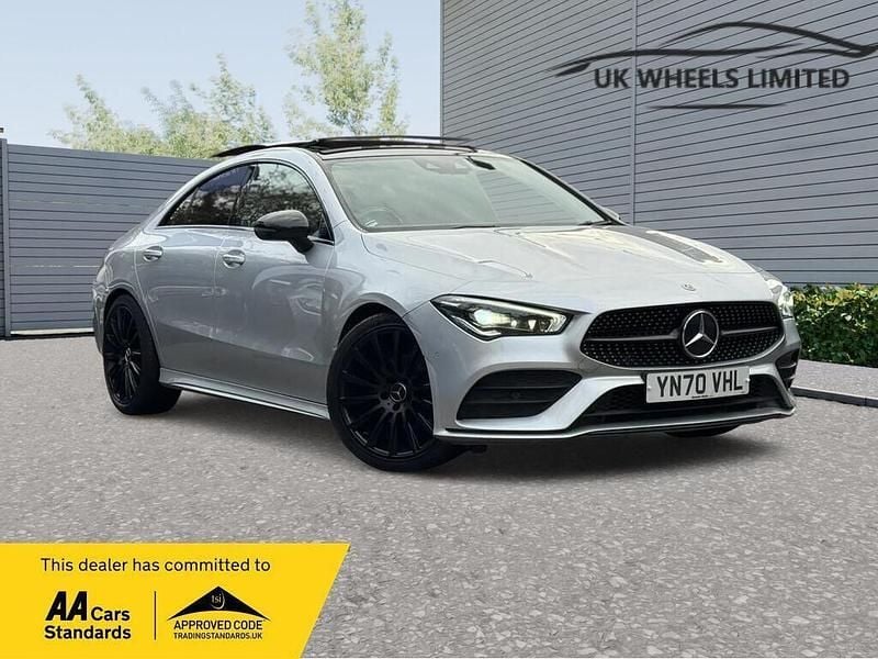 Used Mercedes CLA180 AMG Line Premium Plus 2020 Silver Sedan