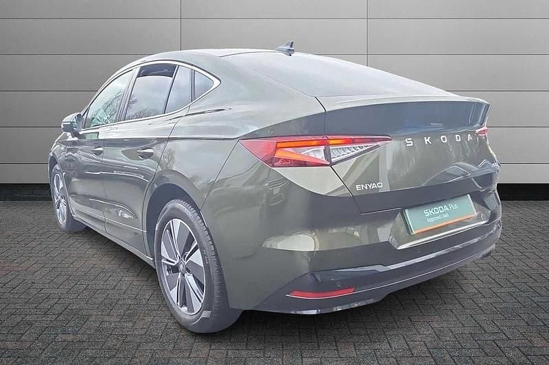 New Skoda Enyaq iV 210 kW (286 HP) 2025 Olive green metallic SUV