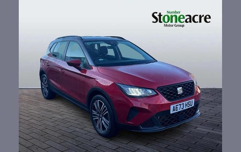 Red Used 2024 Seat Arona SE Technology SUV | £15,495 (Fair price) - Image 1/4