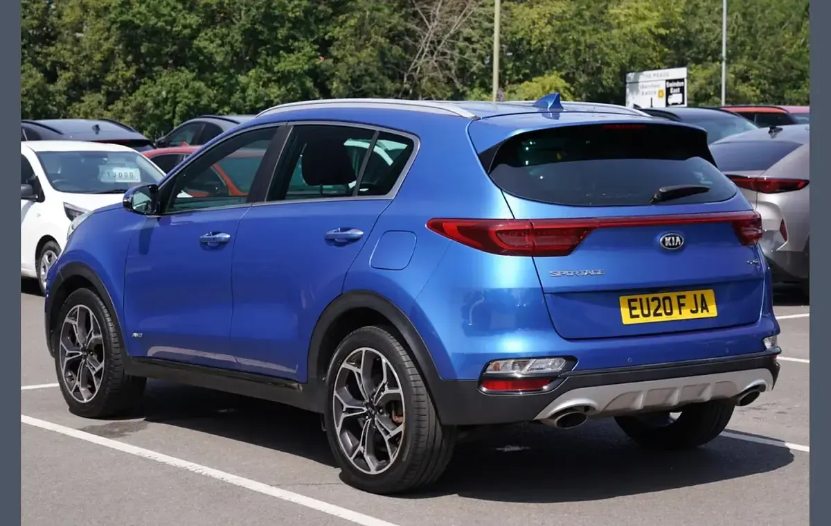 Used Kia Sportage GT-Line 174 HP (127 kW) 2020 Blue SUV