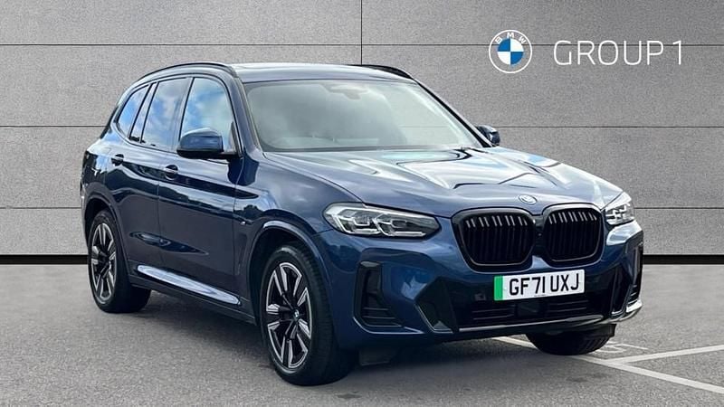 Blue Used 2021 BMW iX3 M Sport SUV | £22,375 (A bit pricey) - Image 1/4