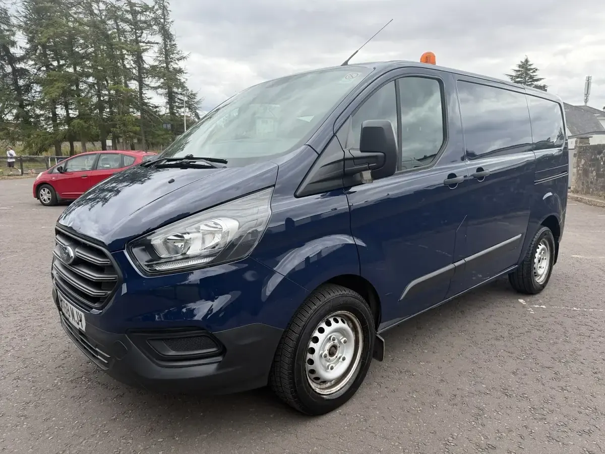 Used Ford Transit Custom 2018 Blue Van