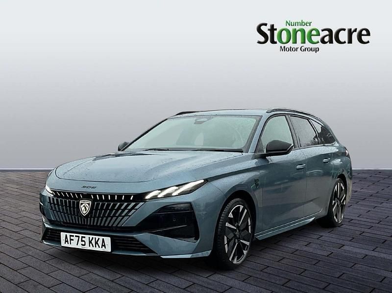 New Peugeot 308 GTi 2025 Blue Estate