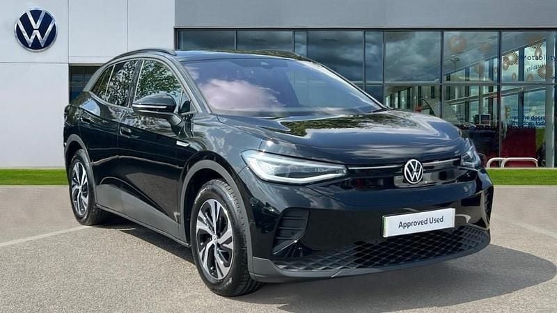 Grenadilla black metallic Used 2023 VW ID.4 Pure SUV | £22,847 (Fair price) - Image 1/4