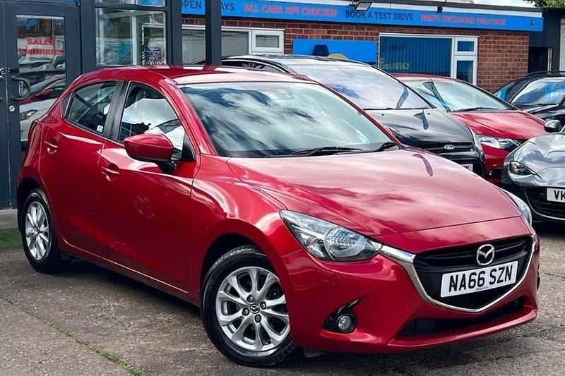 Red Used 2016 Mazda 2 Hatchback | £6,280 (Fair price) - Image 1/1
