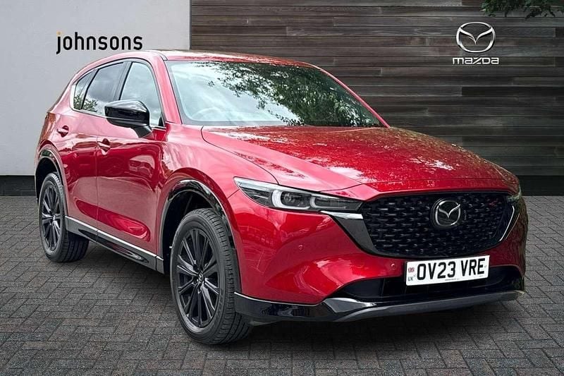 Red Used 2023 Mazda CX-5 Homura-Line SUV | £22,940 (Fair price) - Image 1/4