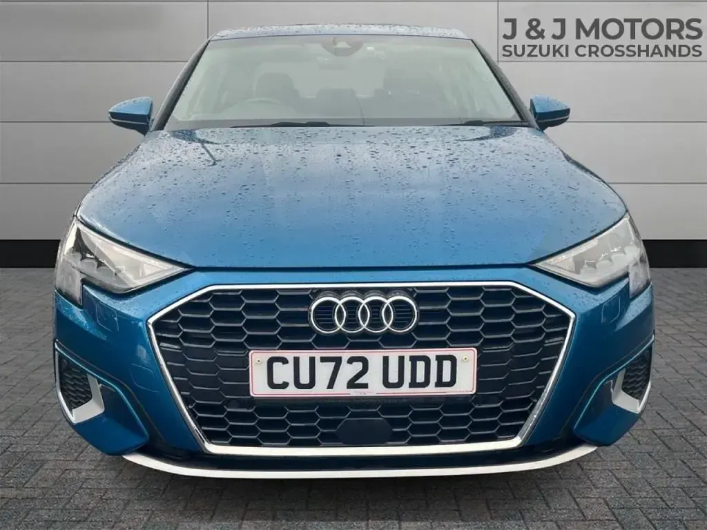 Used Audi A3 S-Line 110 HP (80 kW) 2022 White Sedan
