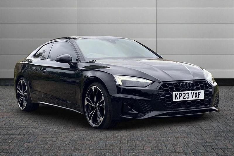 Black Used 2023 Audi A5 Black Edition Coupe | £28,295 (Fair price) - Image 1/4