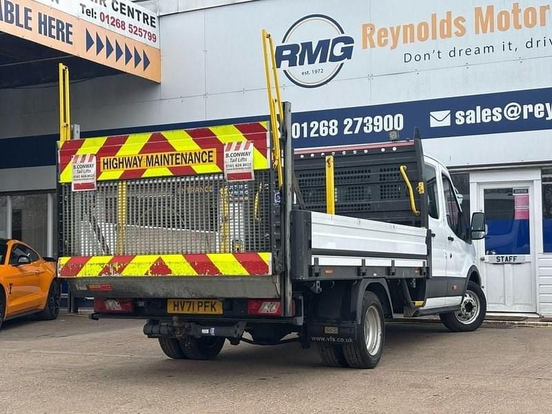 Used Ford Transit 130 HP (95 kW) 2021 White Cabriolet