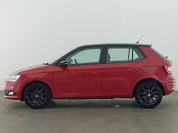 Used Skoda Fabia Colour Edition 95 HP (69 kW) 2019 Red Hatchback