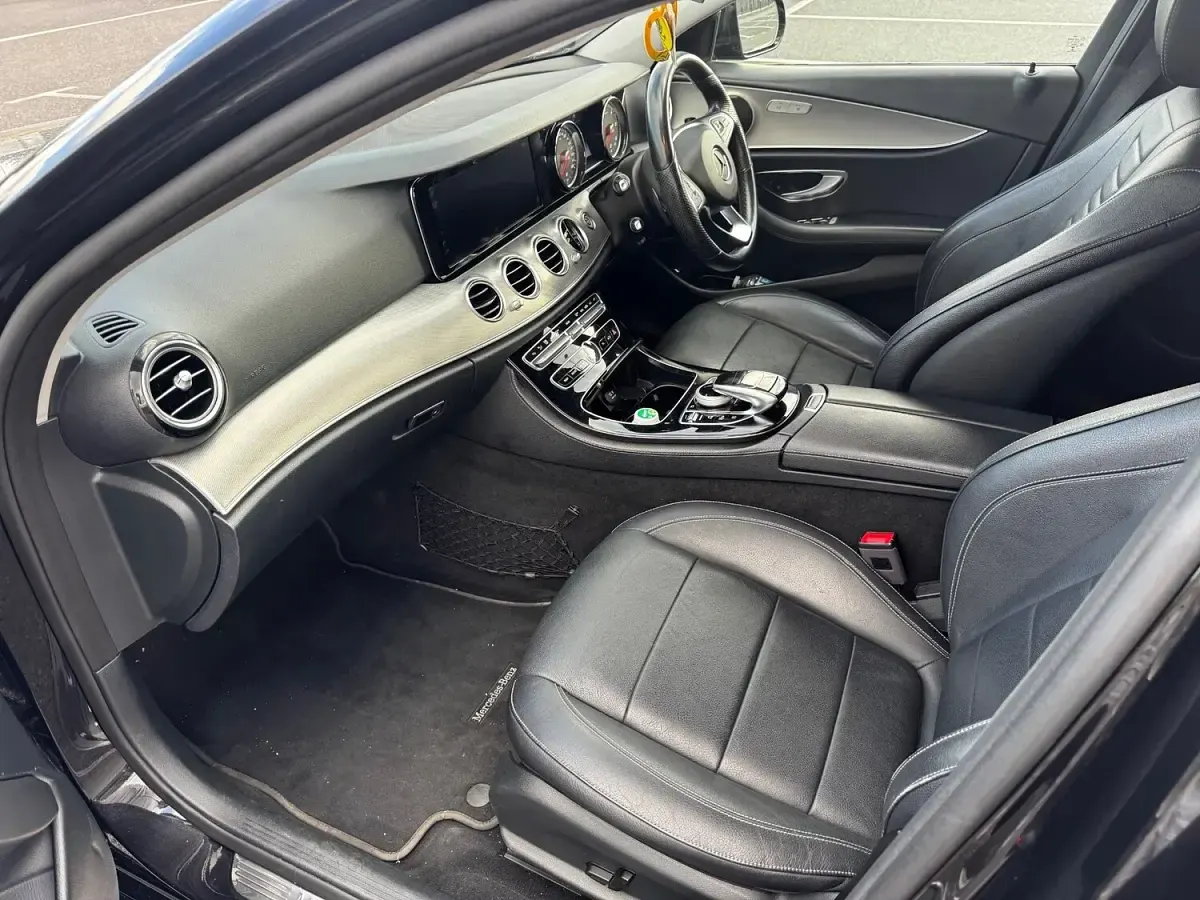 Used Mercedes E220 SE 2017 Black Sedan