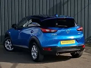 Used Mazda CX-3 121 HP (88 kW) 2018 Blue SUV
