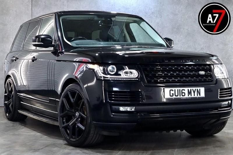 Black Used 2016 Land Rover Range Rover Vogue SUV | £18,490 (Good price) - Image 1/4