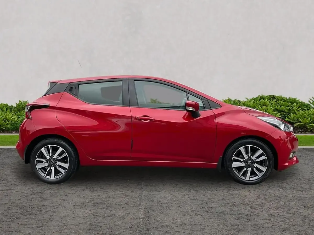 Used Nissan Micra Acenta Limited Edition 89 HP (65 kW) 2018 Red Hatchback