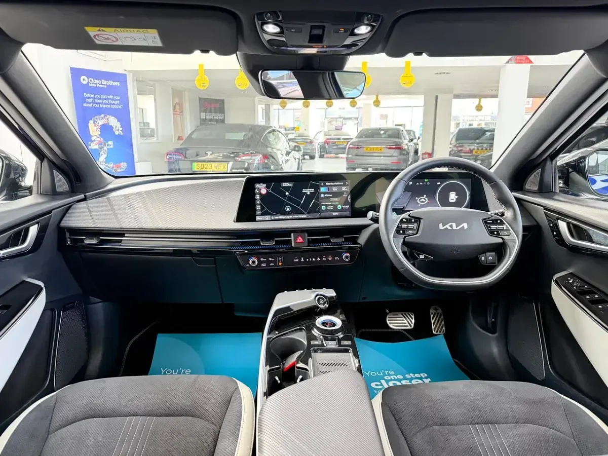 Used Kia EV6 GT-Line S 236 kW (321 HP) 2023 Blue SUV