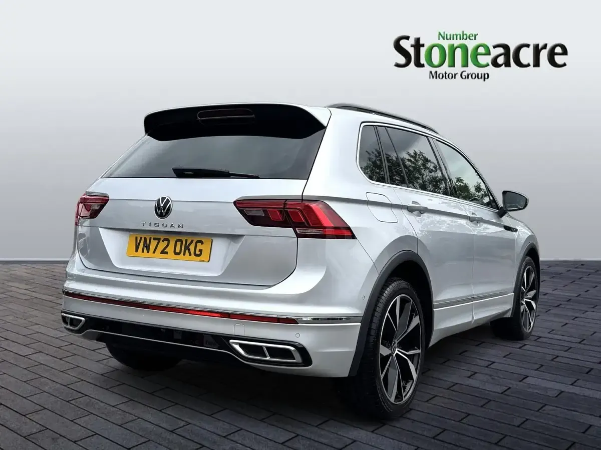 Used VW Tiguan R-line 150 HP (110 kW) 2022 Silver SUV