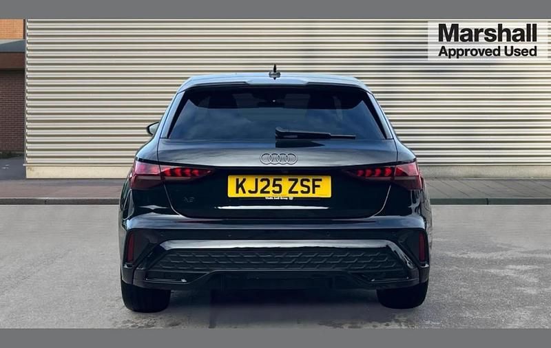 Used Audi A3 Black Edition 147 HP (108 kW) 2025 Black Hatchback