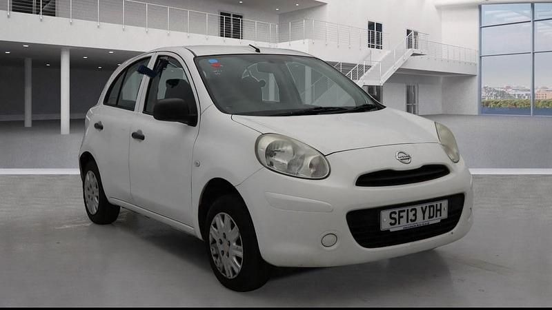 Used Nissan Micra Visia 2013 White Hatchback